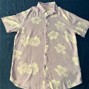 Women’s Purple Floral Shirt